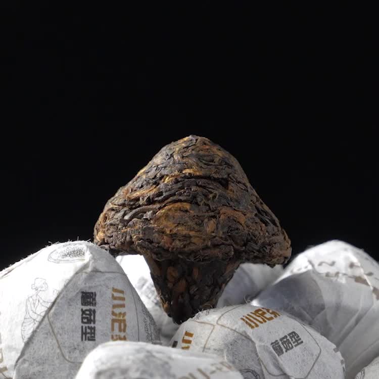 Award Winning Xiaguan Mini Mushroom Shape Ripened Pu-erh Tuocha 1995